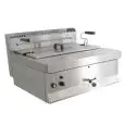 Friggitrice a gas professionale da banco per pasticceria Allforfood FPG21 linea BECK