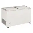 CONGELATORE A POZZETTO - Mod. HT 400 RUUN - Capacità netta Lt. 327 - Capacità lorda Lt. 387 - Potenza W 190 - Dimensioni esterne cm L 128,3 x P 67 x 89,5 H