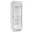 ARMADIO FRIGORIFERO IN LAMIERA VERNICIATA - STATICO CON AGITATORE - Mod. HT372ZIEST - CAPACITA' Lt 382 - N. 1 PORTA A VETRO - TEMPERATURA -18°/-24°C - DIM. cm L 64 x P 67 x H 205,6 - NORMA CE