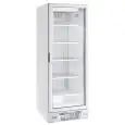 ARMADIO FRIGORIFERO IN LAMIERA VERNICIATA - STATICO CON AGITATORE - Mod. HT372ZST W - CAPACITA' Lt 382 - N. 1 PORTA A VETRO - TEMPERATURA -18°/-24°C - DIM. cm L 64 x P 67 x H 187,5 - NORMA CE