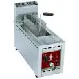 Friggitrice a gas professionale da banco Allforfood HUO-8IV/U linea DOMA