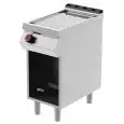 Fry Top elettrico professionale piastra rigata cromata Desco FTE71MD linea BOHEME