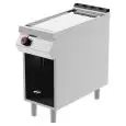 Fry Top elettrico professionale piastra liscia cromata Desco FTE91MC linea BOHEME