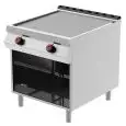 Fry Top elettrico professionale piastra liscia in acciaio Desco FTE92MA linea BOHEME
