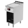 Fry Top a gas professionale piastra rigata cromata Desco FTG71MD linea BOHEME
