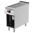 Fry Top a gas professionale piastra rigata in acciaio Desco FTG91MB linea BOHEME