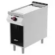 Fry Top a gas professionale piastra liscia cromata Desco FTG91MC linea BOHEME
