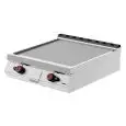 Fry Top a gas professionale da banco piastra liscia in acciaio Desco FTG92TA linea BOHEME
