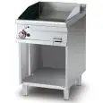 Fry Top a gas professionale piastra liscia in acciaio Allforfood FTL/76G linea ELLE