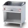 Fry Top elettrico professionale piastra liscia in acciaio Allforfood FTL/78ET linea ELLE