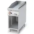 Fry Top a gas professionale piastra liscia in acciaio Allforfood FTL/94G linea ELLE