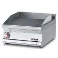 Fry Top elettrico professionale da banco piastra liscia cromata superchrome Allforfood FTLT/76ETS linea ELLE