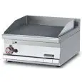 Fry Top a gas professionale da banco piastra liscia in acciaio Allforfood FTLT/76G linea ELLE