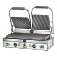 PIASTRA COTTURA IN GHISA - ELETTRICA - Mod. PE 50R - Piastra doppia rigato - Piano cottura: cm 48x23 - Potenza 3600 W - 230V monofase - 230/400 V trifase - Norma CE