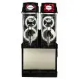 GRANITORE - MOD. FROSTY DREAM 2 - N. 2 VASCHE - N. 1 COMPRESSORE - CAPACITA'  LT 12+12 - Dim. Cm. L 40,2 x P 55,6 x h 82,5 - NORMA CE
