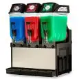 GRANITORE - MOD. FROSTY DREAM 3 - N. 3 VASCHE - N. 1 COMPRESSORE - CAPACITA'  LT 12+12+12 - Dim. Cm. L 60 x P 55,6 x h 82,5 - NORMA CE