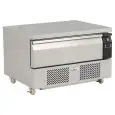 CASSETTIERA REFRIGERATA CON RUOTE - GN1/1 - VENTILATA - Temp + 1°C / +4°C / -18°C / -21°C - Modello G-CBR12