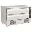 CASSETTIERA REFRIGERATA CON RUOTE - GN1/1 - VENTILATA DOPPIA - Temp + 1°C / +4°C  / -18°C / -21°C - Modello G-CBR23