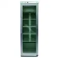 ARMADIO FRIGORIFERO IN ACCIAIO INOX E PS - VENTILATO - ECOVENT - Mod. G-EFV400GSS - N. 1 PORTA VETRO - CAPACITA' LT 300 - TEMPERATURA -16º/-18ºC - Dim. cm L 60 x P 60 x h 186 - Norma CE