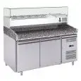 Banco pizza refrigerato in acciaio inox Forcold G-PZ2600TN38 FC