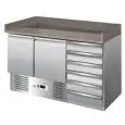 Banco pizza refrigerato in acciaio inox Forcar G-S903PZCASSV