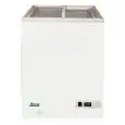 CONGELATORE A POZZETTO - Mod. G-SD100S - Refrigerazione statica - Sbrinamento manuale - Temperatura -18ºC - Capacità Lt. 97 - Dimensioni esterne cm L 58 x P 52 x 81 h