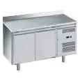 Tavolo refrigerato in acciaio inox Forcold G-SNACK2200TN-FC