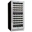 Vetrina refrigerata per vino ventilata con temperatura da +5 a +12 °C e da da +12 a +20 °C Forcar G-VI120D