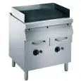 Griglia a gas e acqua - Mod G22GPLP8 NE - Fiamma pilota - Dimensioni cm L 80 x P 90 x H 85/192