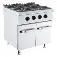 Cucina a gas 4 fuochi Allforfood K7S200N linea ANIS