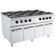 Cucina a gas 8 fuochi Allforfood K7S203N linea ANIS