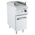 GRIGLIA A PIETRA LAVICA A GAS - MOD K7N100N - Griglia in acciaio inox - Vano con anta - Dimensioni cm L 40 x P 73 x H 90 - Norma CE