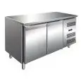 Tavolo refrigerato in acciaio inox Ekofrost GN2100TN