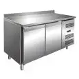 Tavolo refrigerato in acciaio inox Ekofrost GN2200TN