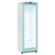 Armadio frigorifero congelatore - Mod GN 400 G BT - Statico con agitatore - N 1 porta vetro - Capacità Lt 400 - Temperatura -15°/-22º C - Dimensioni cm L 60 x P 62,5 x h 186