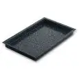 TEGLIE SMALTATE GASTRONORM 1/1 FORATE - mm 530x325
