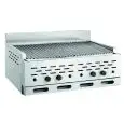 GRIGLIE PIETRA LAVICA - MOD. 2100/R2B - VERSIONE DA BANCO - POTENZA Kw/h 22,52 - ALIMENTAZIONE METANO-GPL - DIM. cm L 89 x P 70 x h 37 - NORMA CE