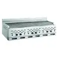 GRIGLIE PIETRA LAVICA - MOD. 2100/R3B - VERSIONE DA BANCO - POTENZA Kw/h 33,78 - ALIMENTAZIONE METANO-GPL - DIM. cm L 130 x P 70 x h 37 - NORMA CE