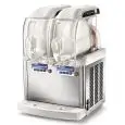 MACCHINA PER PRODOTTI CREMOSI - MOD. GT2 PUSH - N. 2 VASCHE - N. 1 COMPRESSORE - CAPACITA'  LT 5+5 - Dim. Cm. L 45 x P 43,5 x h 65 - NORMA CE