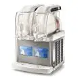 MACCHINA PER PRODOTTI CREMOSI - MOD. GT TOUCH 2 - N. 2 VASCHE - N. 1 COMPRESSORE - CAPACITA'  VASCA LT 5+5 - Dim. Cm. L 45 x P 43,5 x h 65 - NORMA CE