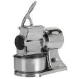 GRATTUGIA - MOD. GRAGS1 - ALIMENTAZIONE V 230/50Hz MONOFASE - POTENZA Kw 0,75 (1,0 Hp) - PRODUZIONE ORARIA Kg 70 - DIM. cm L 22 X P 38 X h 38 - NORMA CE