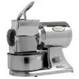 GRATTUGIA - MOD. GRAGSM3 - MOTORE MAGGIORATO - ALIMENTAZIONE V 230/400/50Hz TRIFASE - POTENZA Kw 1,1 (1,5 Hp) - PRODUZIONE ORARIA Kg 90 - DIM. cm L 22 X P 42 X h 38 - NORMA CE