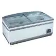 ESPOSITORE REFRIGERATO - Mod. POLO 18 - TERMOMETRO DIGITALE - SBRINAMENTO AUTOMATICO - CAPACITA' LT 630 - TEMPERATURA -18°/-21°C - DIMENSIONI cm L 185 x P 85 x h 79,5 - Norma CE