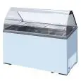 VETRINA GELATERIA - Mod. KEG 7 - TEMPERATURA -13°/-23° C - CAPACITA' Lt 381 - DIMENSIONI cm. L 130,5 x P 63,5 x h 124 - PESO Kg. 105 - NORMA CE