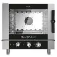 Forno a gas combinato a convezione e vapore per gastronomia, panetteria e pasticceria 5 teglie Alphatech ICON ICGM051E