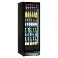 Espositore refrigerato per bibite con capacità Lt 360 e temperatura da 0 a +10 °C Klimaitalia ICOOL 401 BLK