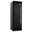 VETRINA REFRIGERATA PER VINO - Mod. ILOOC 40 Y - VENTILATO - TEMPERATURA °C +4/+18 - N. 1 PORTA IN VETRO - STRUTTURA IN LAMIERA VERNICIATA NERA - CAPACITA' LORDA Lt. 382 - CAPACITA' NETTA Lt. 342 - POTENZA W 230 - ALIMENTAZIONE 220/50Hz MONOFASE - DIMENSI