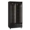 Espositore refrigerato per bibite con capacità Lt 614 e temperatura da 0 a +10 °C Klimaitalia ICOOL 80 BLACK