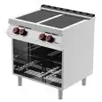 Cucina elettrica 4 piastre induzione Desco ID072M0 linea BOHEME