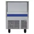 Fabbricatore di ghiaccio a cubetti pieni ad aria Kg 134 Allforfood KO135C